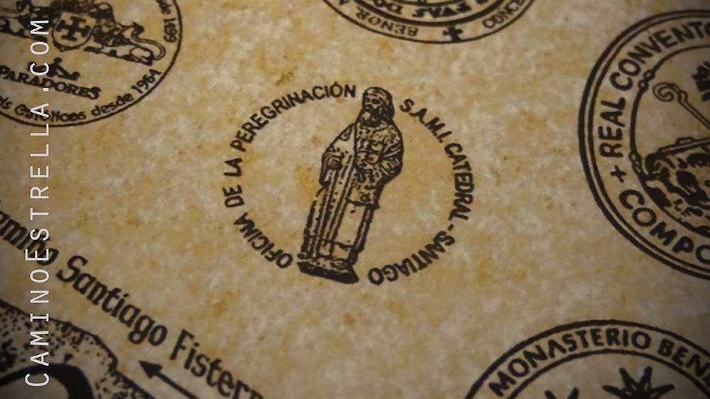 cartolina postcard Camino de Santiago Compostella peregrino pellegrino Ultreya 